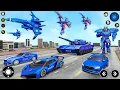 US Police Robot Transform Game 2026 Tank Helicopter Car Transformation Game Mod - Android Gameplay