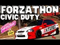 FH5-How to complete Weekly FORZATHON challenges CIVIC DUTY-Easy HARD charger skill - shop
