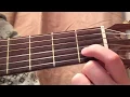 This Old Man.  Sing and play guitar with easy 3 string chords and tuition.