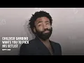 Childish Gambino opened a fan-voted portal where YOU can choose which songs make it onto his setlist