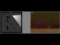 3D Raycaster Demo Part 3 - Floor and Ceil Texturing with pure JavaScript