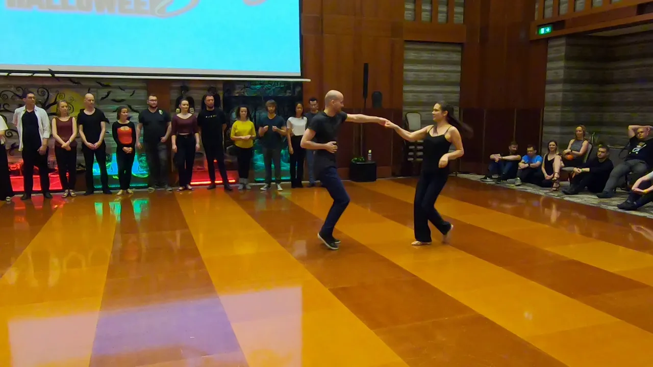 Christian Kaller & Kalina Kwiatkowska - 1st place Advanced Jack&Jill - Warsaw Halloween Swing 2019