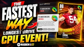The FASTEST Way to Beat The Longest Drive Preseason Standout CPU Event in Madden 27