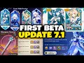NEW UPDATE 7 1 BETA VESNA VODYANITSA ANNIVERSARY REWARDS RERUNS MORE Genshin Impact