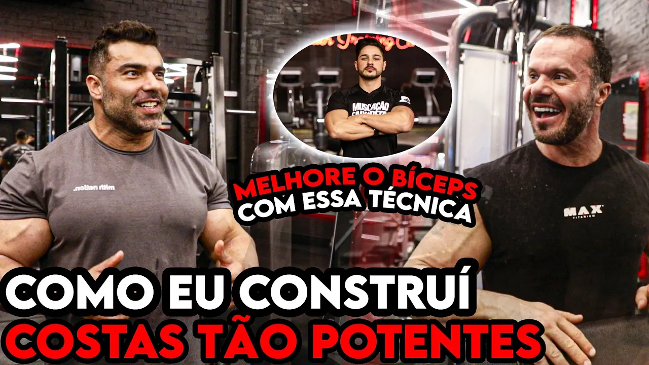 EDUARDO CORREA E RENATO CARIANI - TREINO DE BRAÇOS