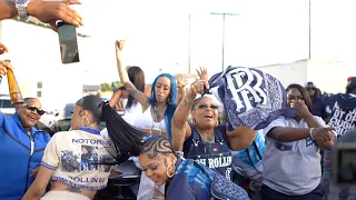 J Outlaw The Rollin 60 s Crips takes us to the most DANGEROUS Hood Day Los Angeles has seen