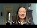 How To Pick A Major at Georgetown University