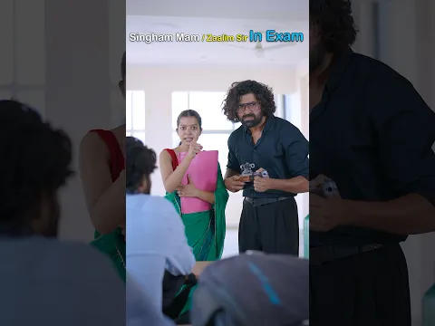 Zaalim Sir In Exam Hall 🤣 | Student Cheating Twist! 🛑 #funny #comedy #viral