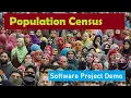 How to make VB net Project - Population Census Management Statewise Report VB Project Demo VB118