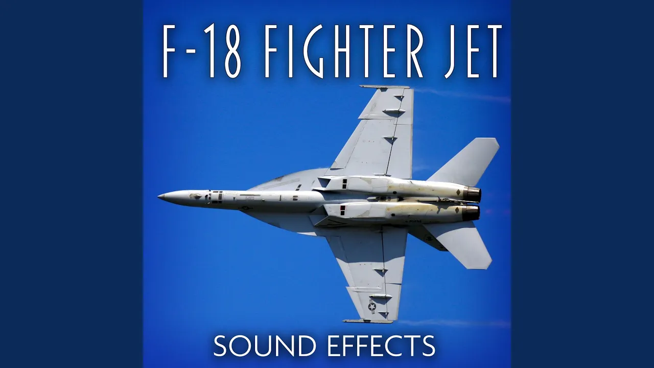 F-18 Fighter Jet: Medium High Landing F-18 Fighter Jet: Medium High Landing