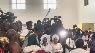 ooni of ife bestowed chief dotun jubril sanusi as okanlomo oodua longvideo 