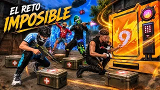 HACIENDO EL RETO MAS DIFÍCIL EN FREE FIRE CON TODO EL EQUIPO MARIPOSA 😱☘️🔥 #freefire #cinturonaaa 