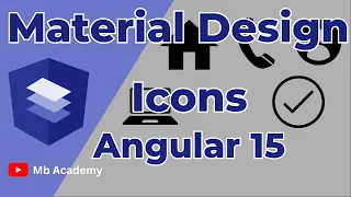 Angular Material How to use Material Icons in Angular 15