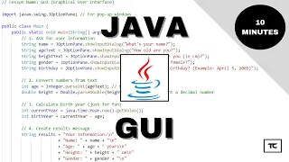 Java GUI Tutorial for Beginners Learn Swing Fast in 2025