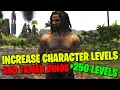 HOW TO INCREASE CHARACTER AND DINO LEVEL CAP IN ARK SURVIVAL