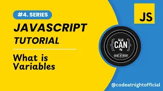 JavaScript Tutorial - What is Variables Easy for Beginners