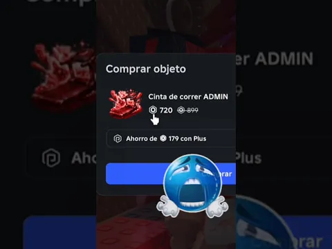 BUG DE CAMINADORA ADMIN GRATIS 😈 #roblox #humor