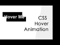CSS Hover Animation Effect csPoint