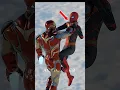 Spider-Man 😎 Attack Ironspider Avengers Ironman Spidey Hightec hidden things #shorts #actionweb