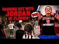 Hanging out with Jordan in Florida