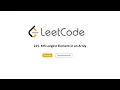 LeetCode 215 Kth Largest Element in an Array k