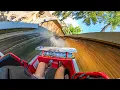 FLYING TURNS - Trackless Wooden Roller Coaster