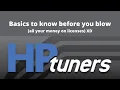 Things to know about HP Tuners for the beginner