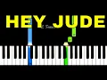Download Lagu The Beatles - Hey Jude | EASY Piano