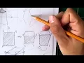 Draw 3D Shapes in Perspective From Imagination