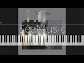 Keith Jarrett - Köln, January 24, 1975, Part I(Live) | MIDI Transcription and SeeMusic Visualization