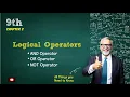 Logical Operators 9th Computer new book Chapter 2
