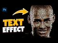 Text Portrait effect - Photoshop Tutorial