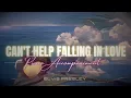 {PA43.1} Can't Help Falling in Love  (D major 6/8 time) piano accompaniment