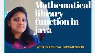 MATHEMATICAL LIBRARY FUNCTIONS IN JAVA MATH MIN MATH FLOOR ETC LIVE IMPLEMENTATION OF MATH