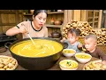 Download Lagu How to Cook Healthy Ginger Soup with Egg for Kids - Harvesting Giant Ginger to Sell at Market