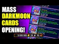 Opening 200 Bundle O Darkmoon Cards WoW Dragonflight Goldmaking Inscription