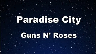 Download Karaoke♬ Paradise City - Guns N' Roses 【No Guide Melody】 Instrumental MP3