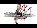 The Glendaruel Highlanders - Duncan MacRae bagpipes SL10 - Note! drones locking at 0:42 seconds