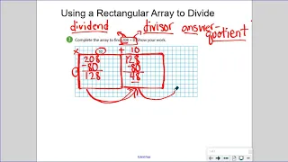 Division - Rectangular Array to Divide