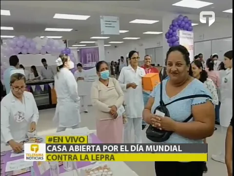 Casa abierta por el día mundial contra la Lepra