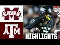 Mississippi State Bulldogs vs Texas A M Aggies Full Game Highlights ESPN College Football