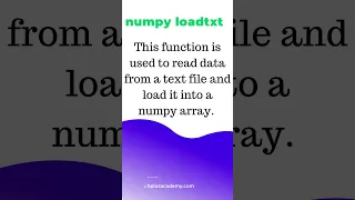 Exploring the Power of numpy loadtxt A Step-by-Step Tutorial