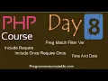 PHP Day 8 Preg Match Filter Var