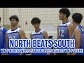 West Windsor-Plainsboro North 2 West Windsor-Plainsboro South 1 HS Volleyball North beats South