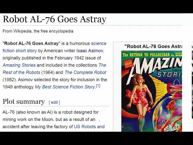 რობოტი ელ 76 სხვაგან მოხვდა - აიზეკ აზიმოვი - აუდიოწიგნი ქართულ ენაზე