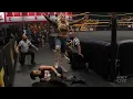Charlotte Flair victory pose on Rhea Ripley