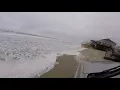 Friday the 13 Nor Easter Beach Driving in the OBX