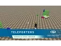 How to create a teleporter in CRYENGINE using flowgraph Game Level Design
