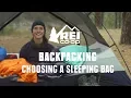 How to Choose Backpacking Sleeping Bags REI