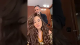ياسمين عبدالعزيز تحتفل بالعيد علي اغنية اختياراتي مدمره حياتي دندنها